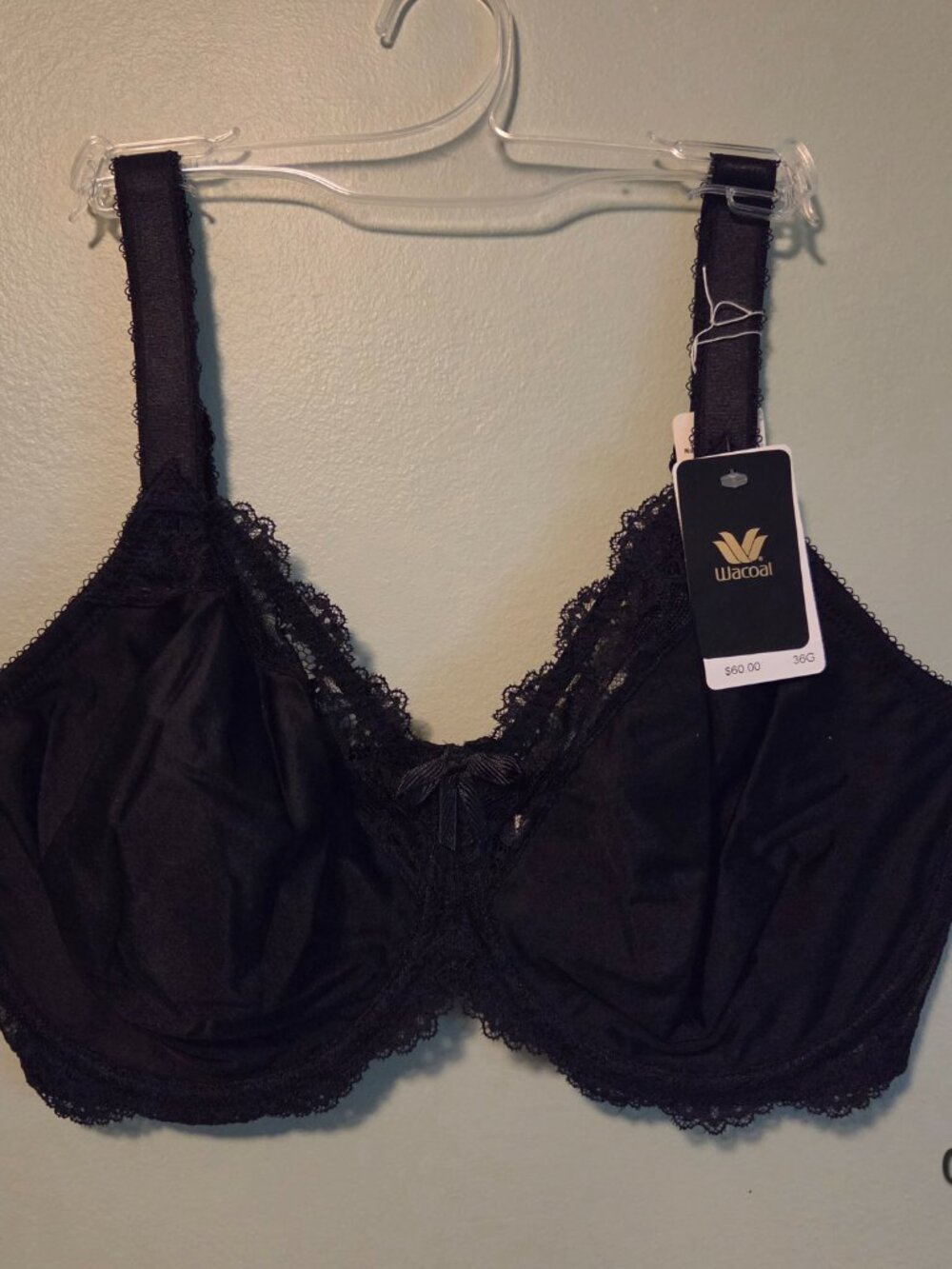 Wacoal Supportive Underwire Scalloped Lace Bra, 36G